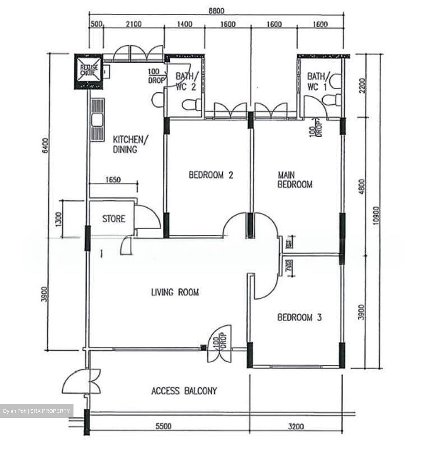 Blk 256 Yishun Sunshine (Yishun), HDB 4 Rooms #624151351